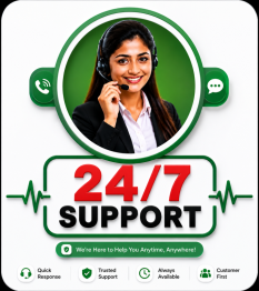 24/7 Support